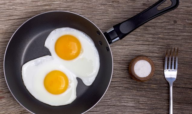 fried eggs