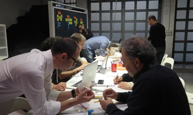 Workshop in design group Italia
