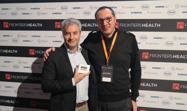 Leandro Agro and Trillio at Frontiers Health