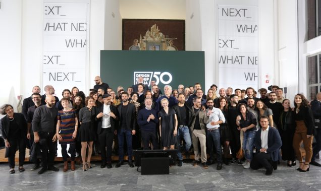 Design Group Italia team at What Next in Triennale